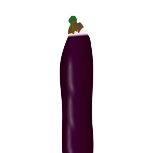 【FREE Vector】Tutankhamun Purple Pea Pod Illustration (Ancient Pea / High Anthocyanin / Healthy Vegetable) (Outline / No Outline) (Commercial Use OK / PNG Transparent)