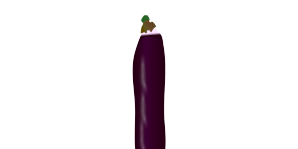 【FREE Vector】Tutankhamun Purple Pea Pod Illustration (Ancient Pea / High Anthocyanin / Healthy Vegetable) (Outline / No Outline) (Commercial Use OK / PNG Transparent)