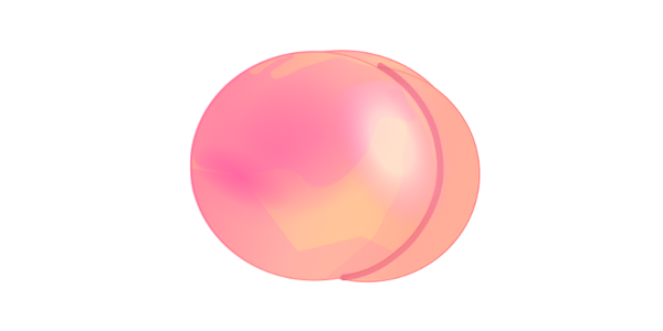 【FREE Vector】Peach Fruit Illustration (Pink Fruit / Summer Fruit / Juicy Dessert) (Commercial Use OK / PNG Transparent)