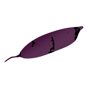 【FREE Vector】Sweet Potato Illustration with Jalapin (Black Residue / Constipation Relief / Fiber Rich) (Outline / No Outline) (Commercial Use OK / PNG Transparent)