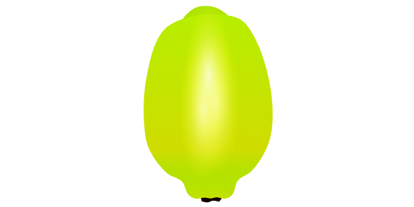 【FREE Vector】Greenish Lemon (Green Lemon / Unripe / Citrus Fruit) Illustration (Commercial Use OK / PNG Transparent)