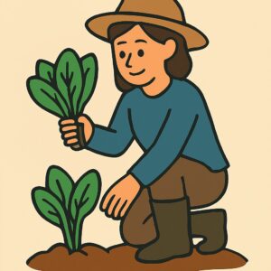 Spinach × Harvest × Farm Work Spinach Harvesting and Shipping Operations