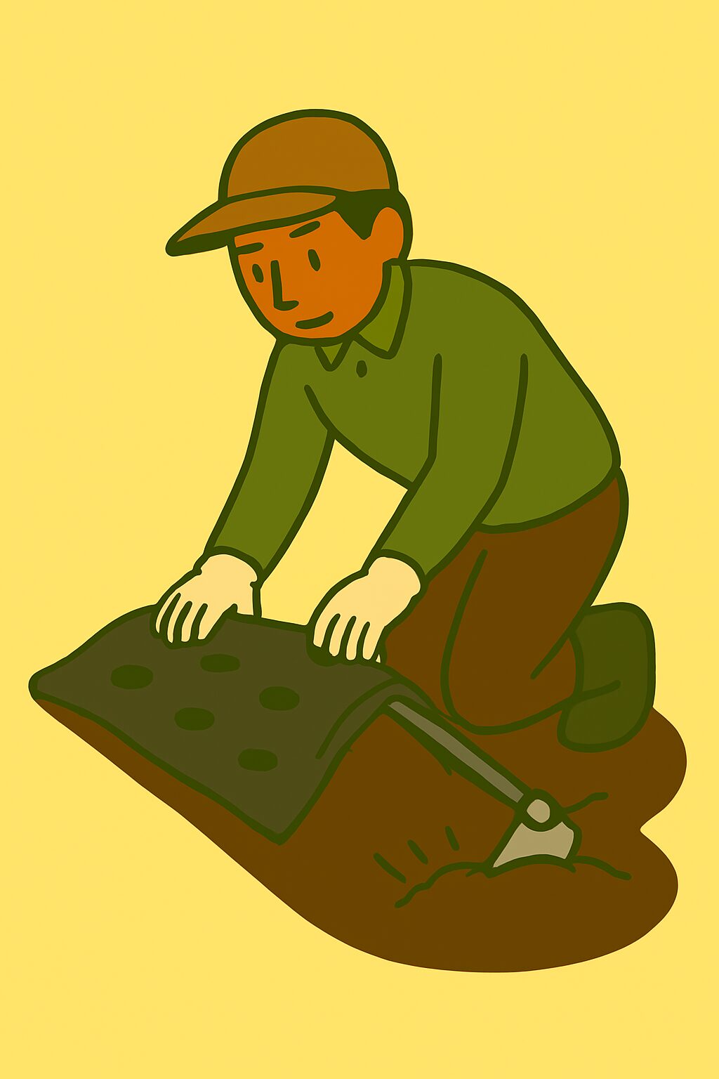 “Farming” × “Covering Materials” Laying black plastic mulch