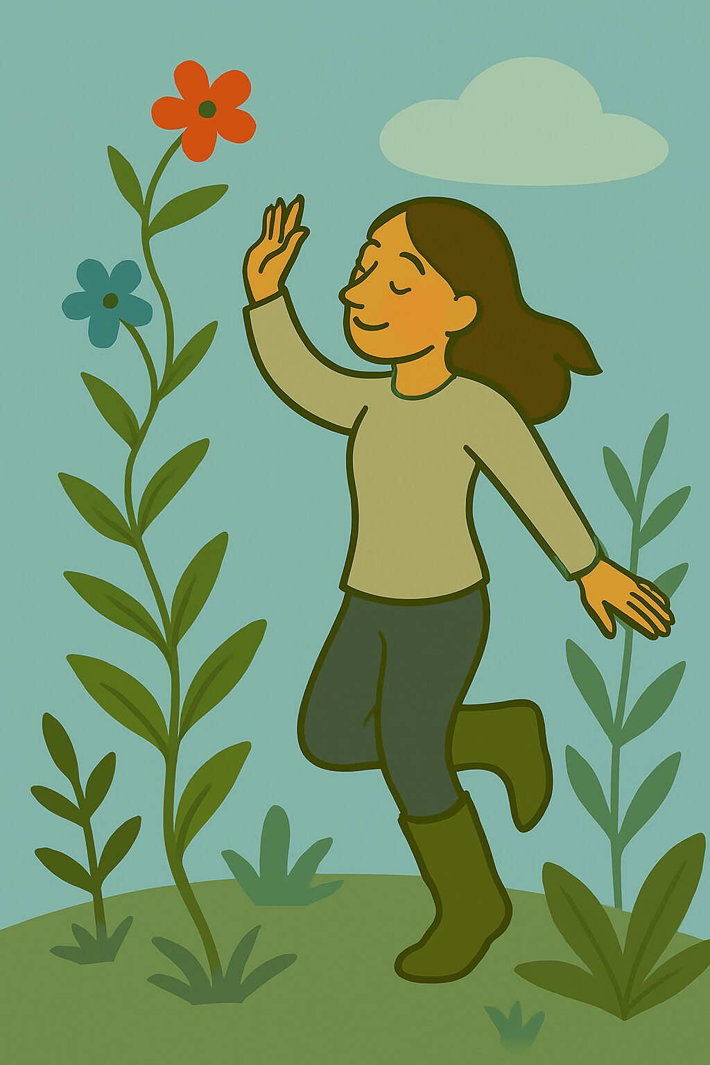 Plants × Fantasy Feel the plants and live with them