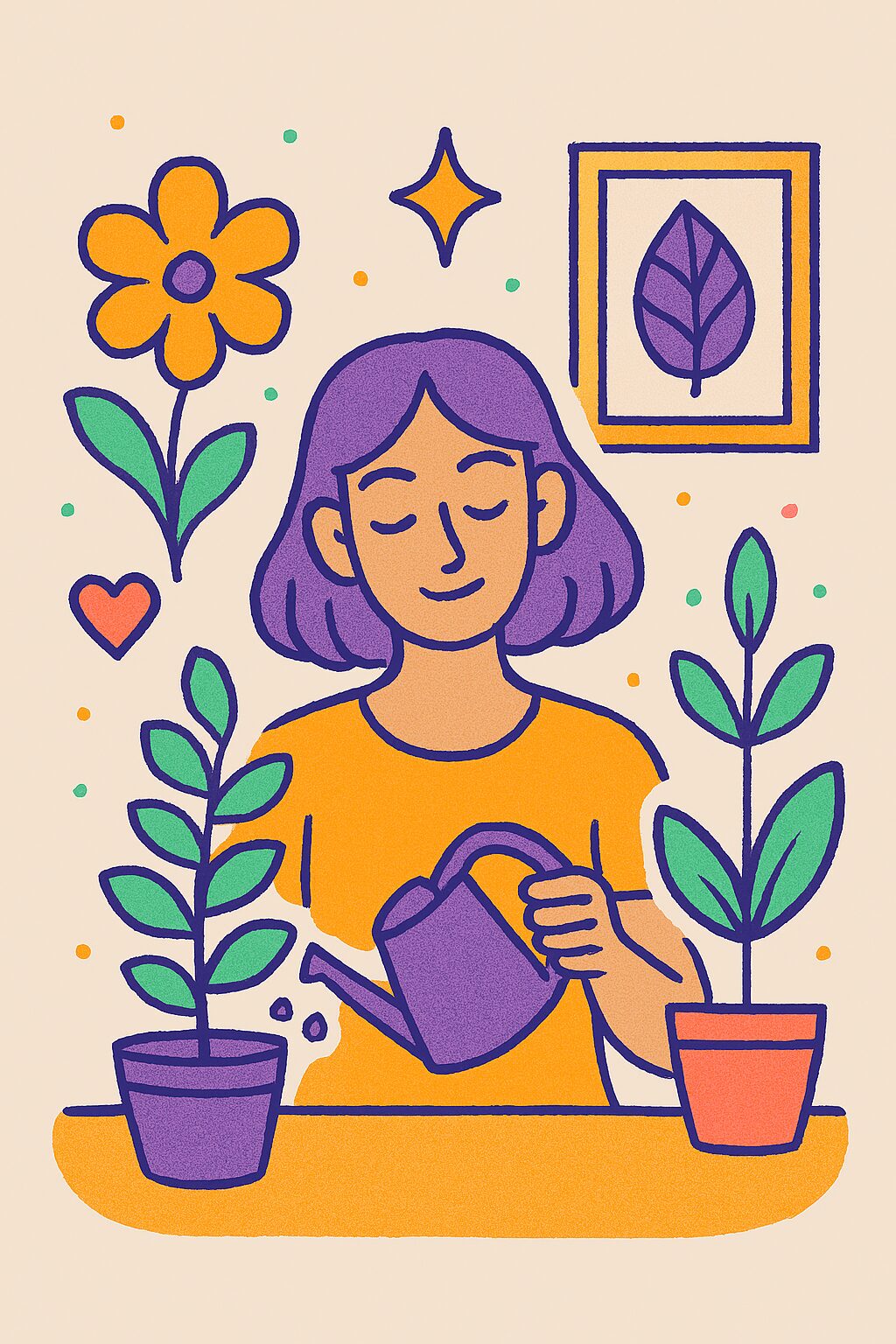 “Plants” × ‘Spirituality’ × “Meditation” An entity that has reached the spiritual world of plants