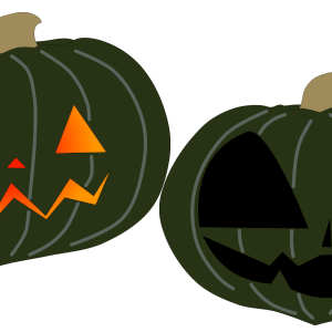Squash Jack-o'-Lantern Icon Collection Part 2