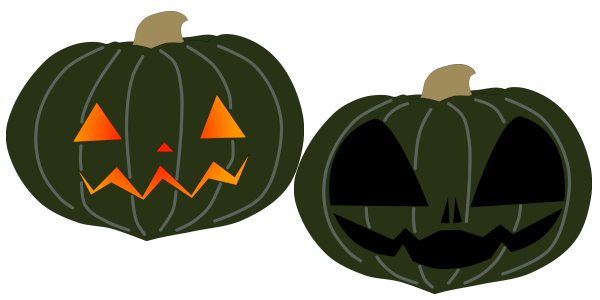 Squash Jack-o'-Lantern Icon Collection Part 2